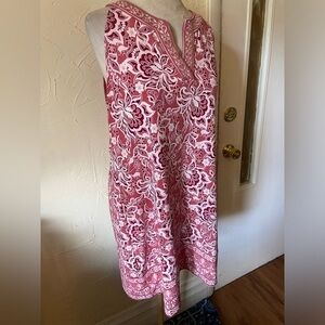 Alhambra Embroidered trim knit dress by Magnolia Grace -Large Petite- Easter